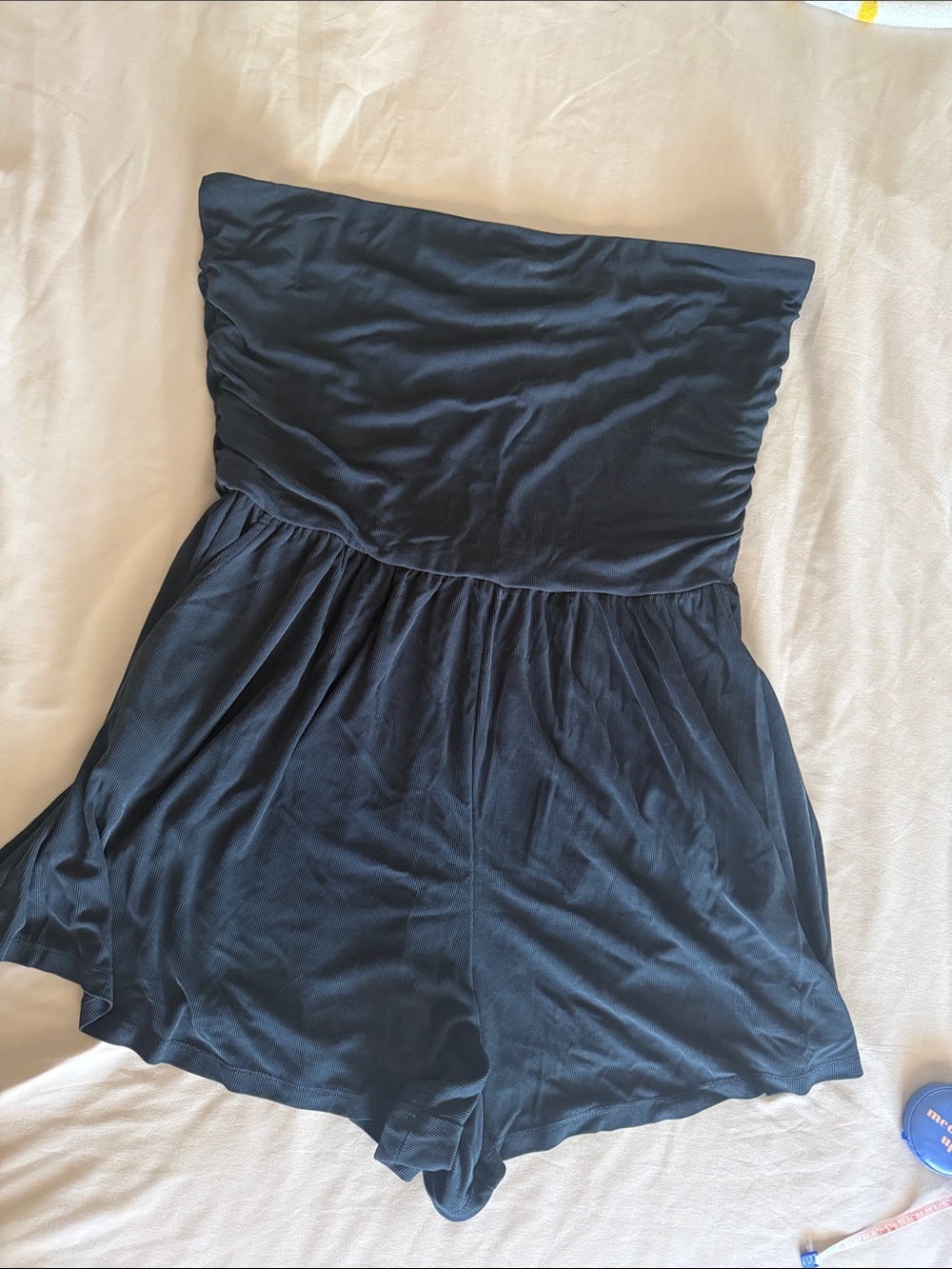Wild Fable Strapless Black Women’s Romper